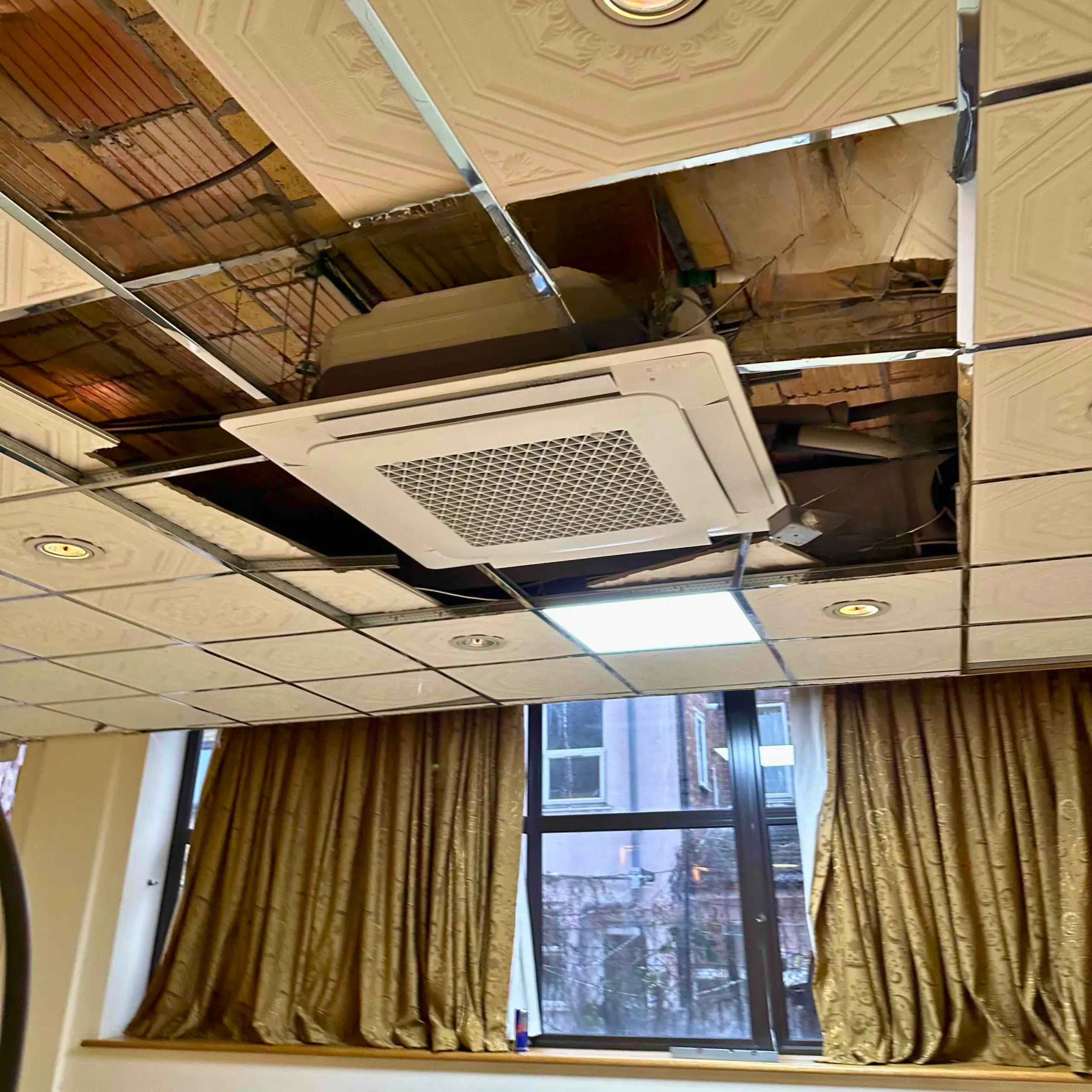 AC Installation Completed at Edmonton Islamic Centre (1)