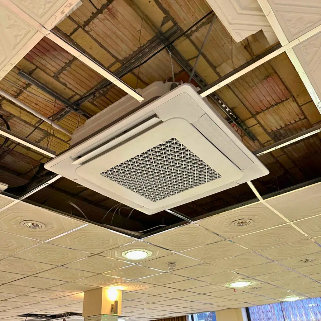 Casette Air Conditioning Installation for Edmonton Islamic Centre – Al Masjid