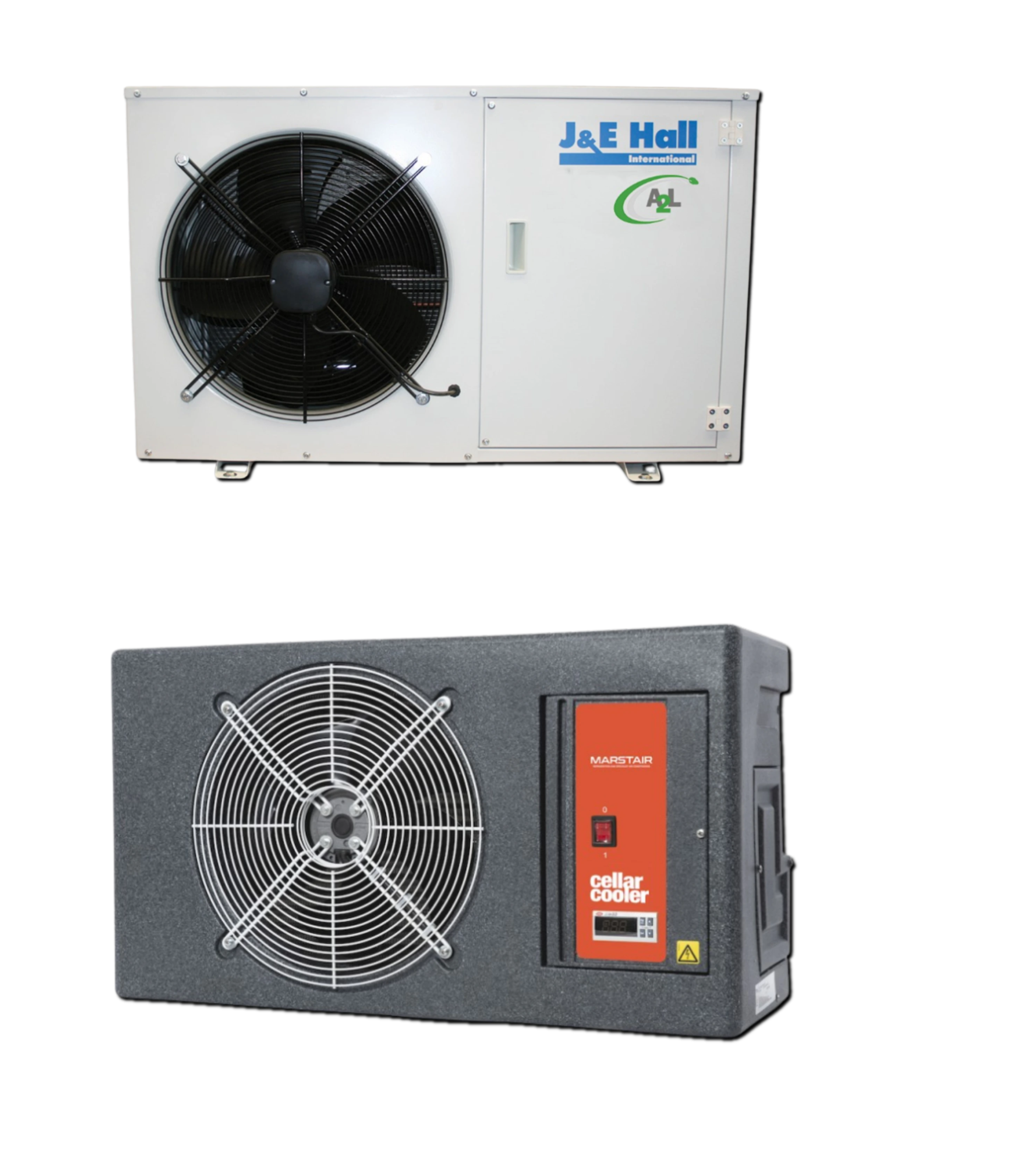 J E Hall & marstair Cellar cooler outoor unit