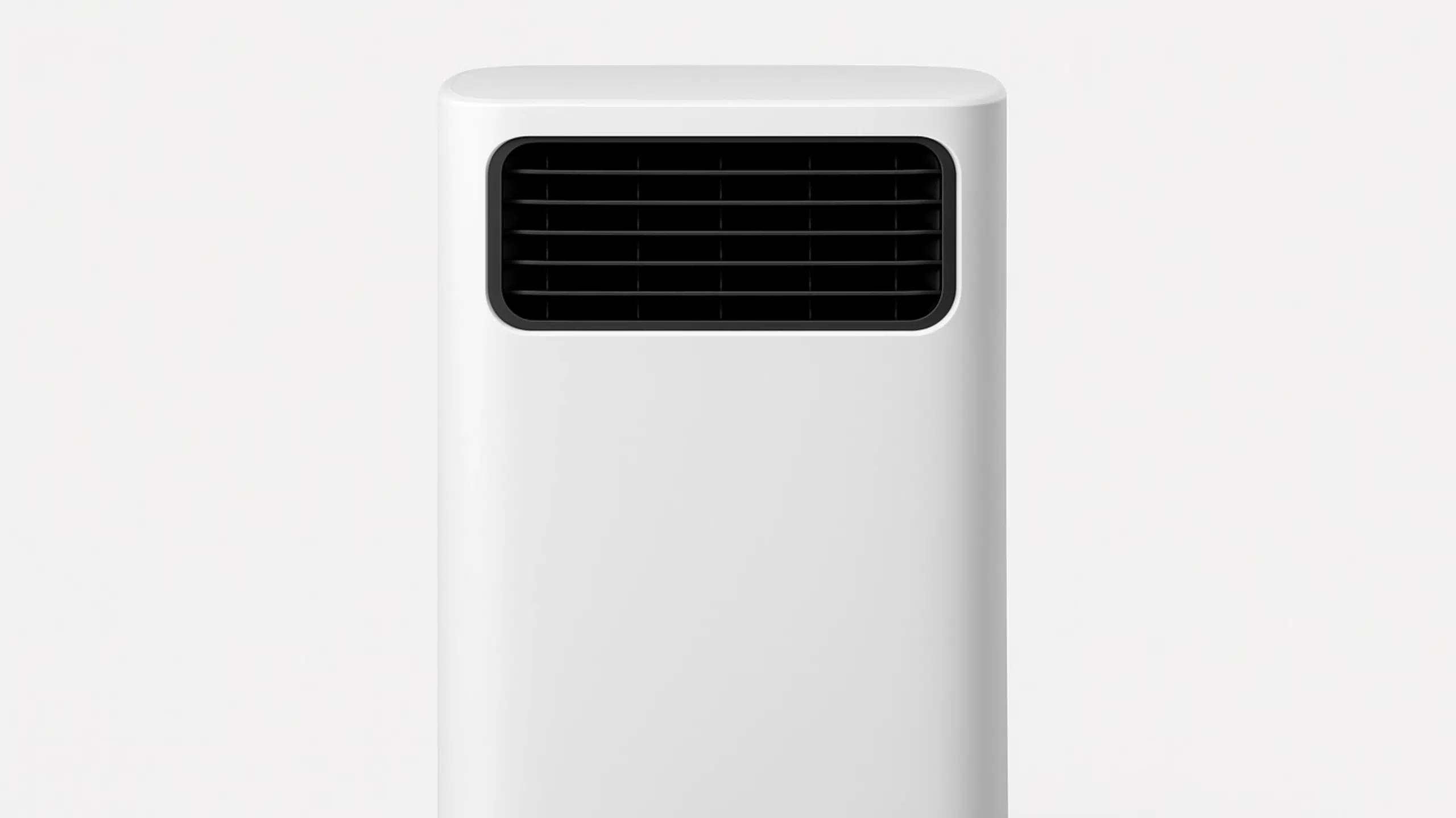 Portable Air Conditioning front facing white coloured